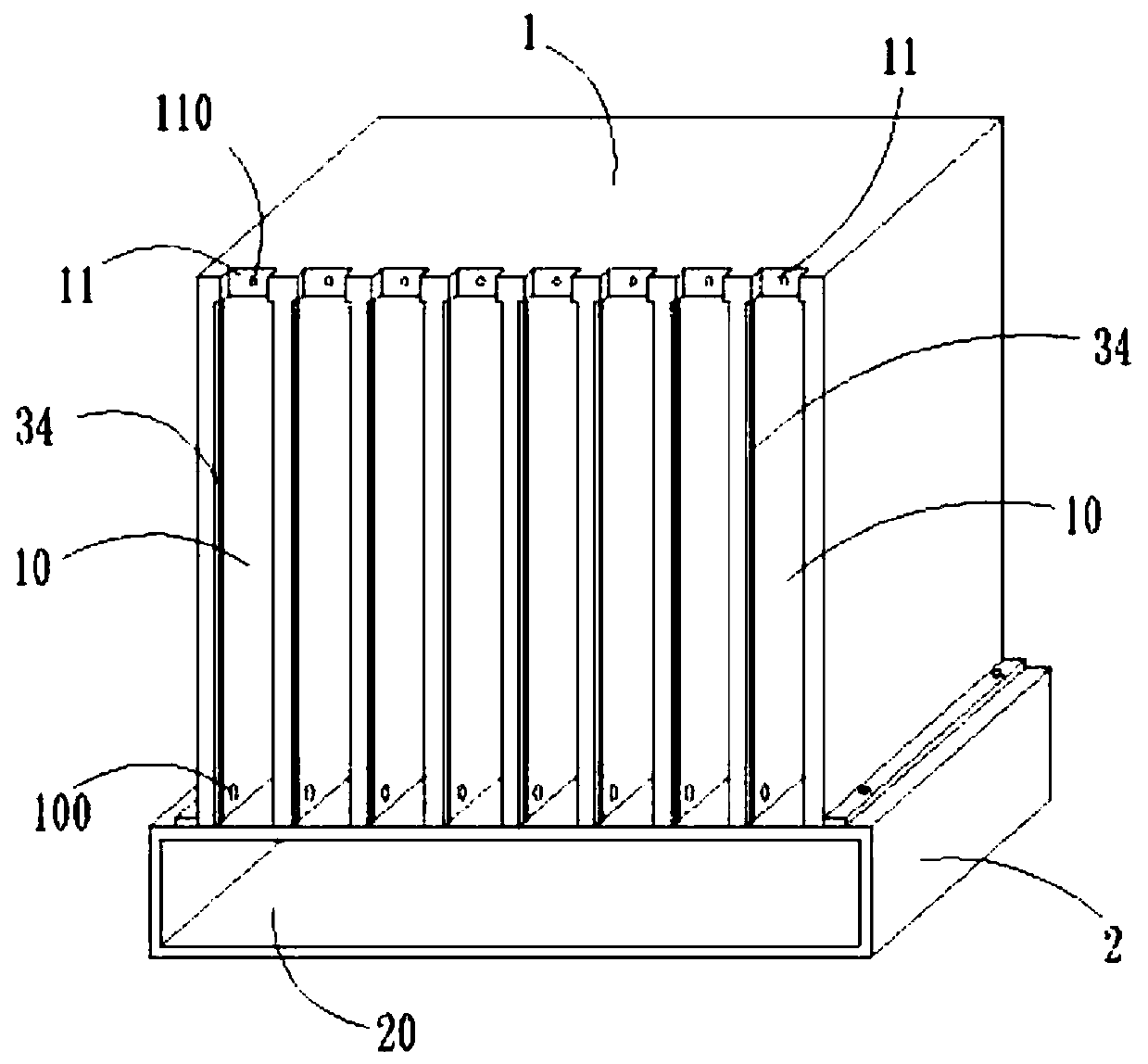 Insect-proof and mildew-proof file sealing treatment device and treatment method thereof