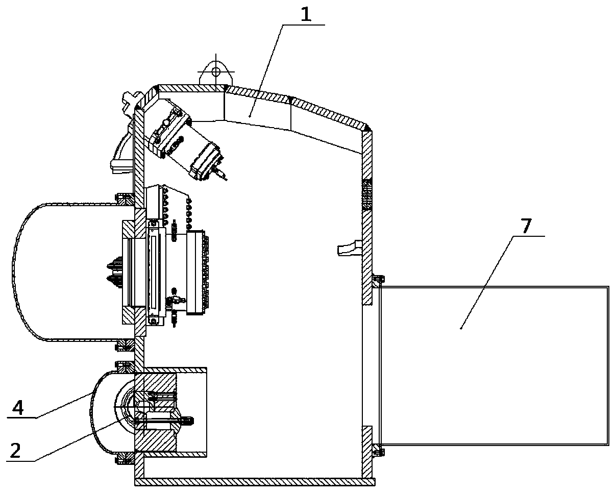 Cutter changing simulation device