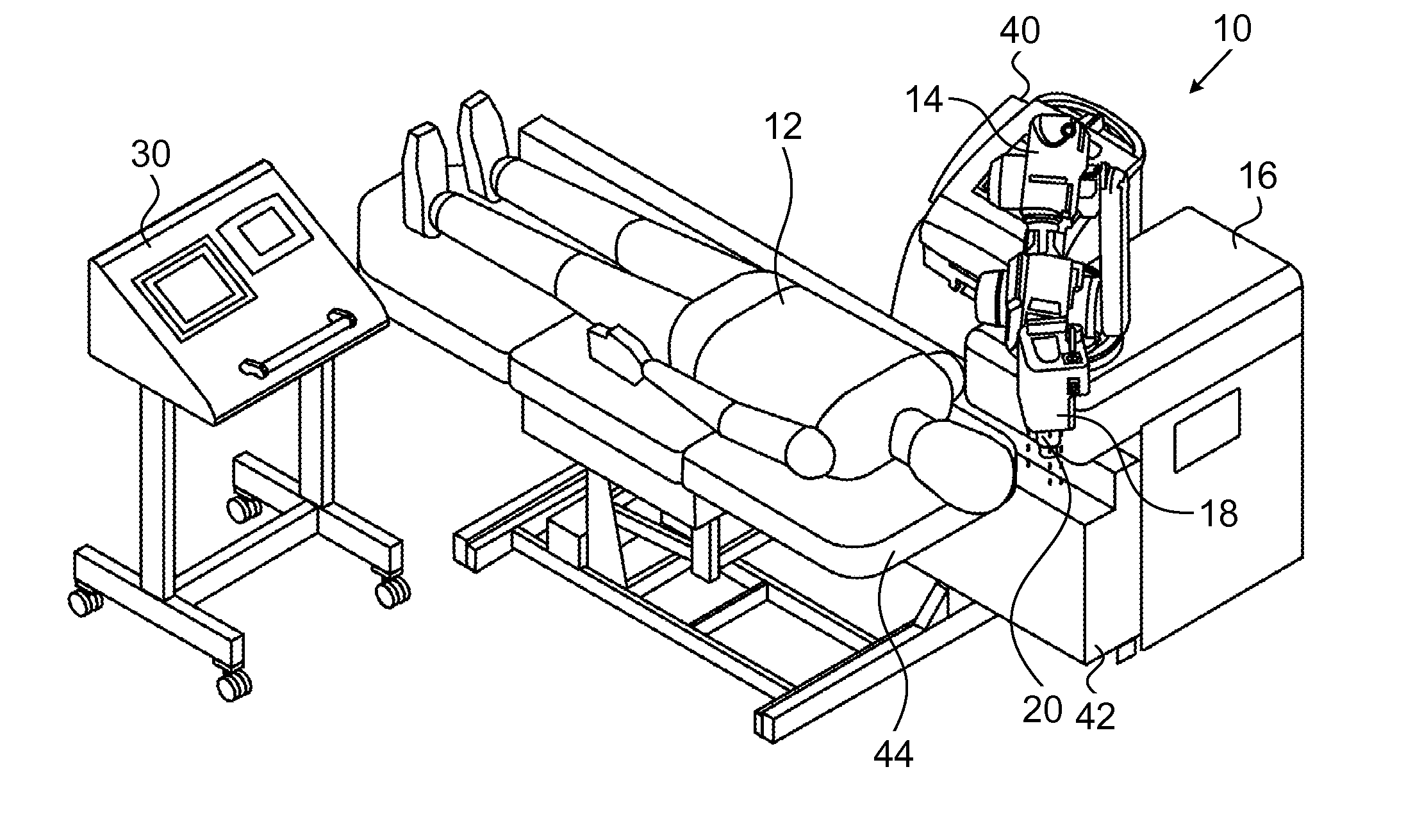 Robotic System for Delivering Energy for Treatment of Skin of a Subject