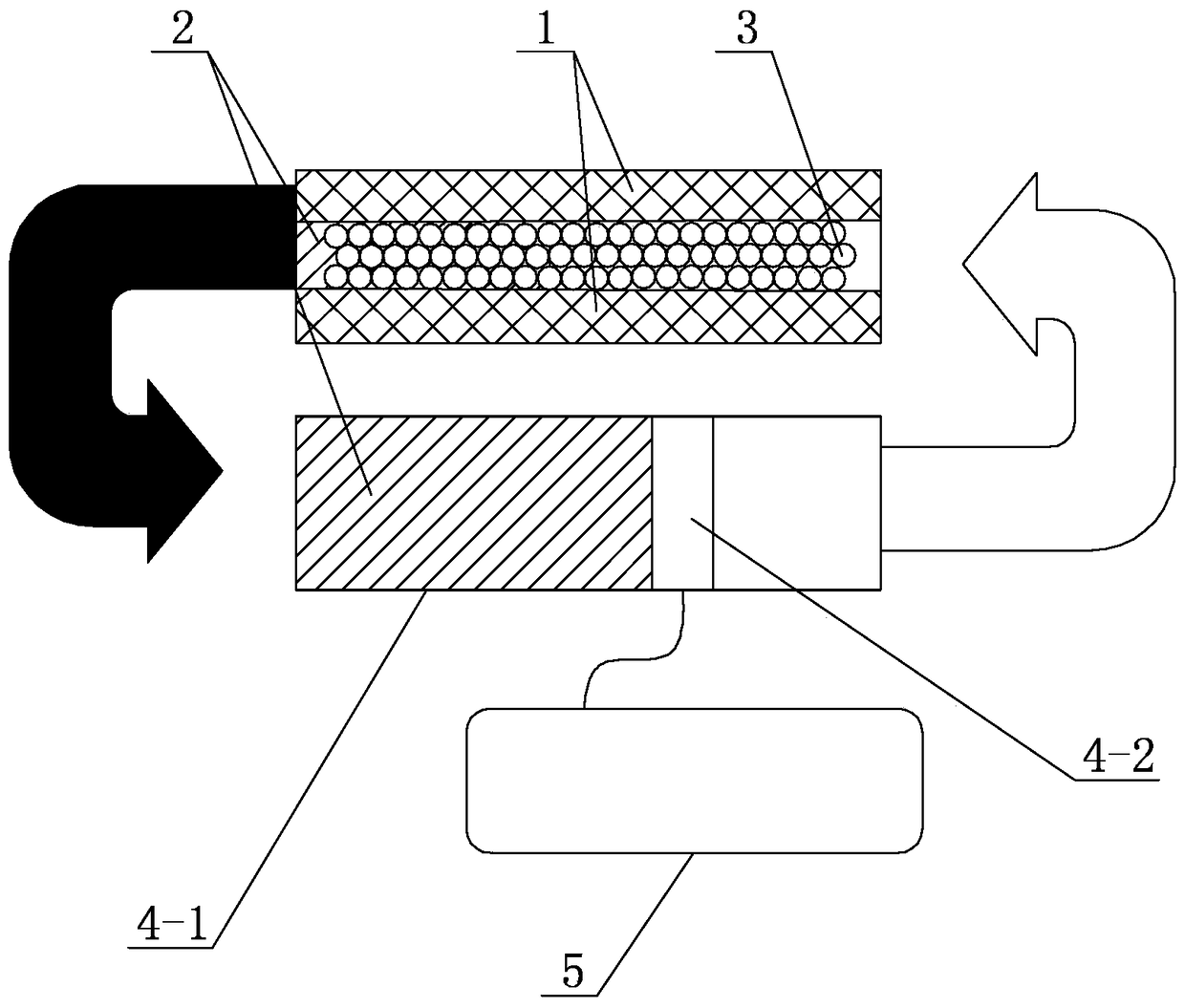 A thermal control system for a vehicle window and a method for adjusting the temperature in a vehicle realized by using the system