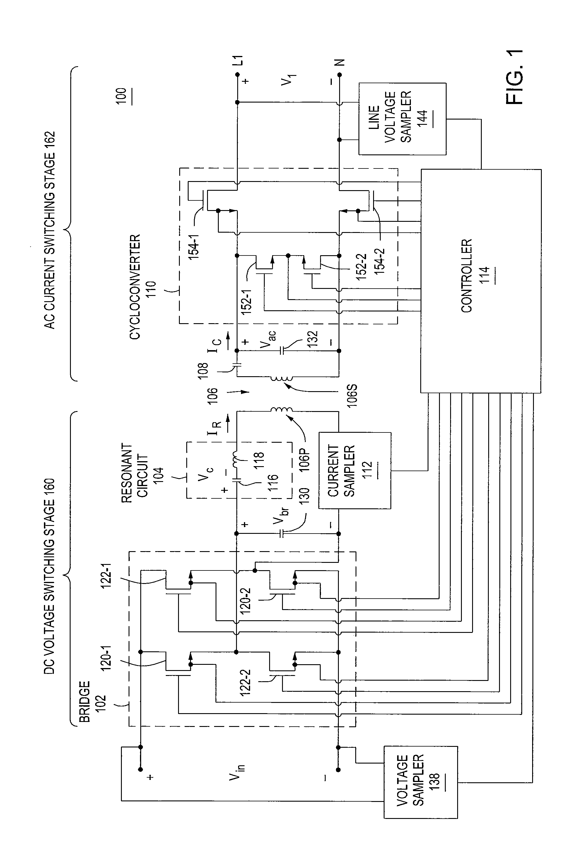 Method and apparatus for modulating lower powers in resonant converters