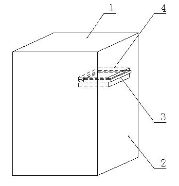 Electric cabinet door handle