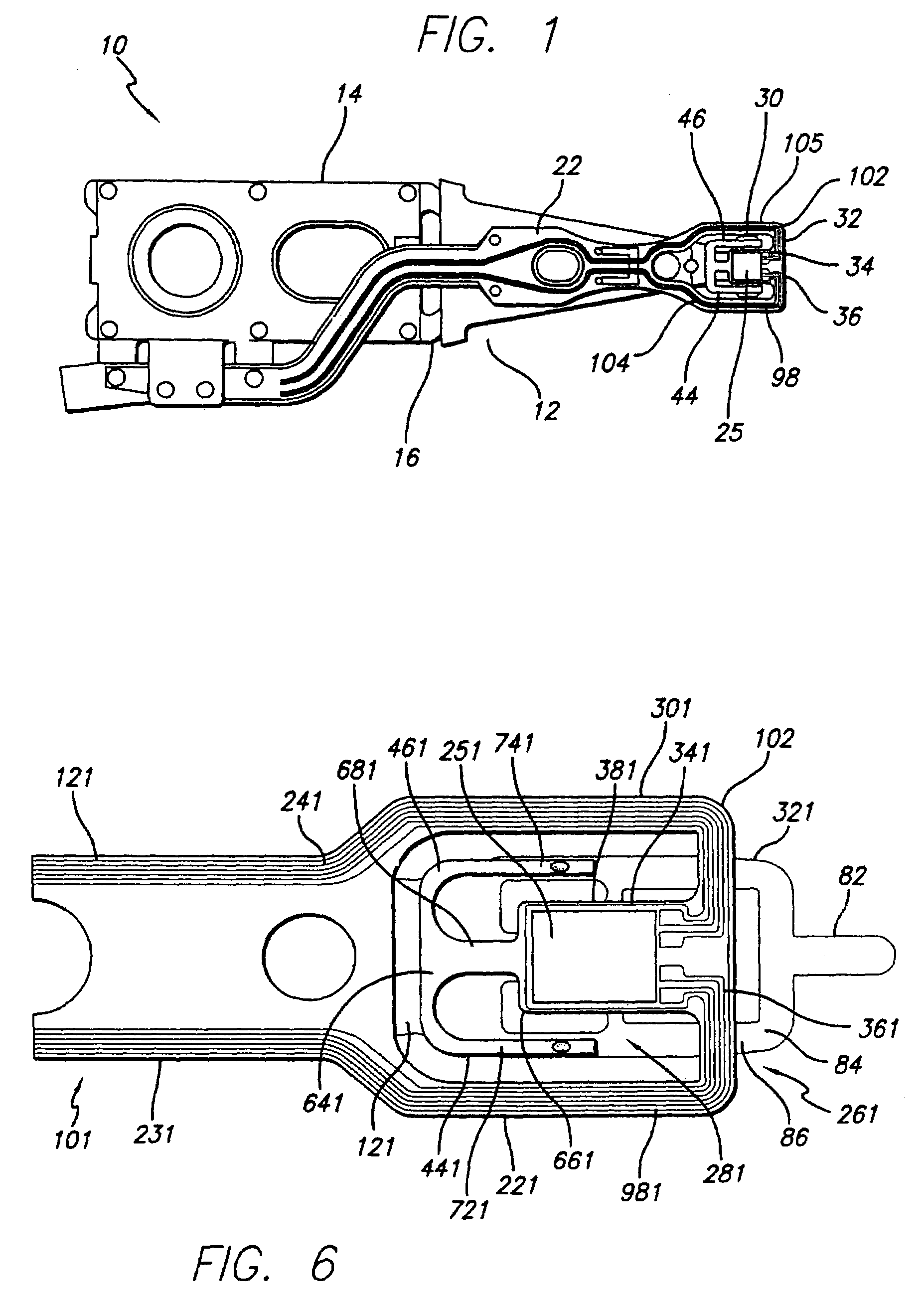Disk drive suspension with limiter feature