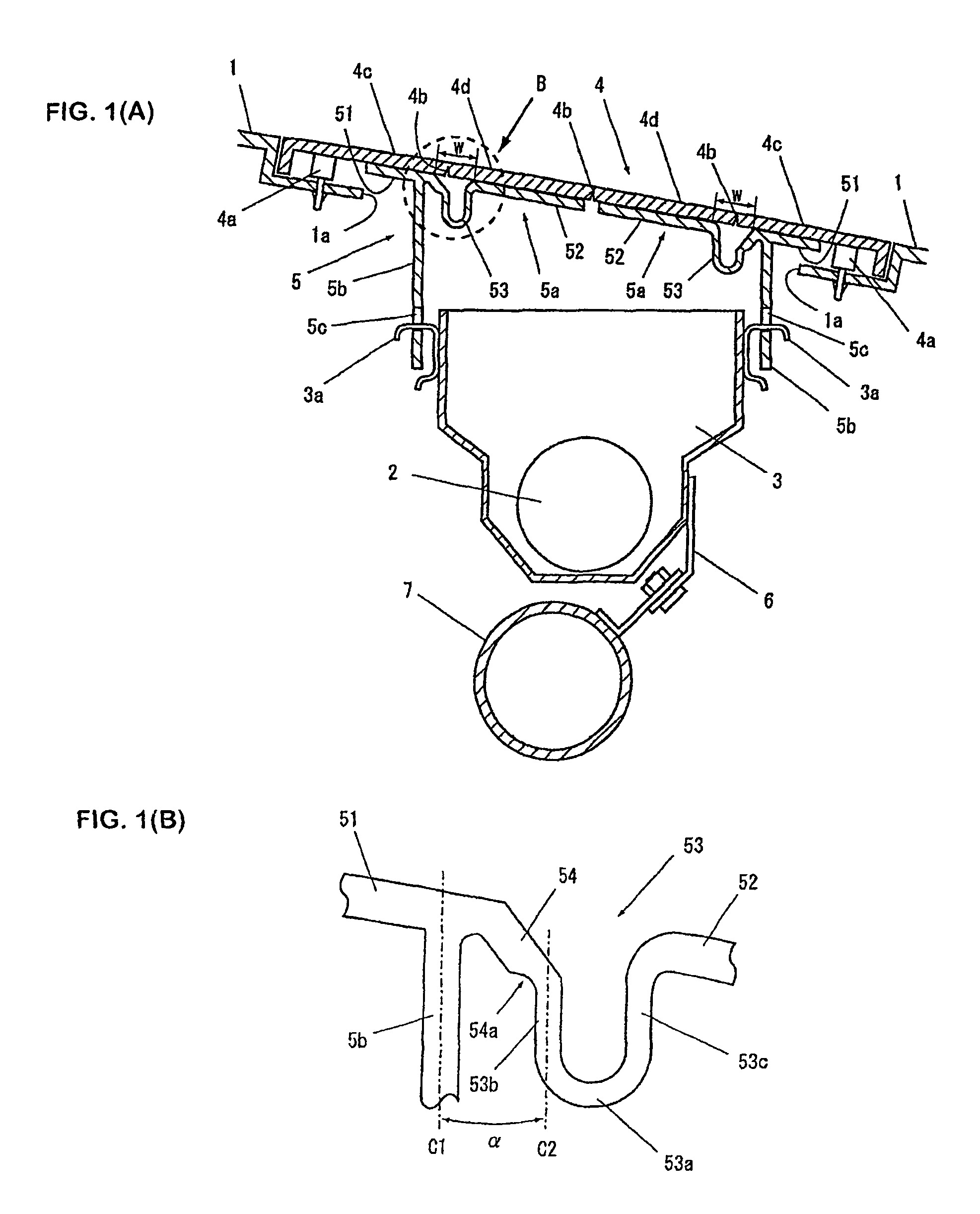 Airbag-releasing structure, inner case, and airbag device