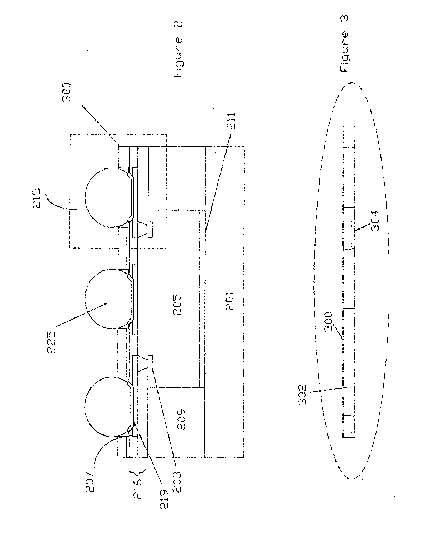 Inter-connecting structure for semiconductor package and method of the same