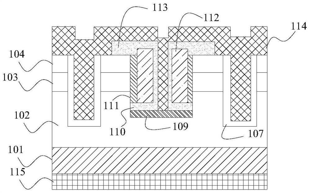 Trench type MOS field effect transistor and method, and electronic device