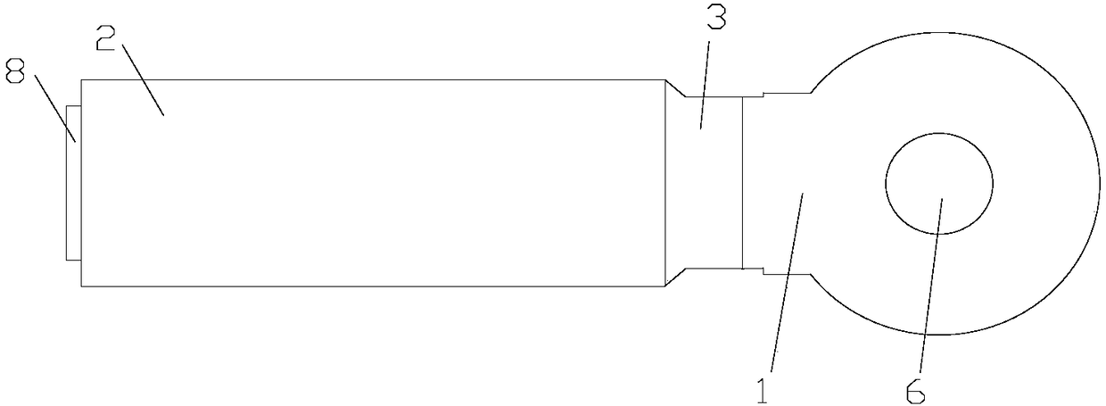 A high-performance aluminum alloy cable connection terminal