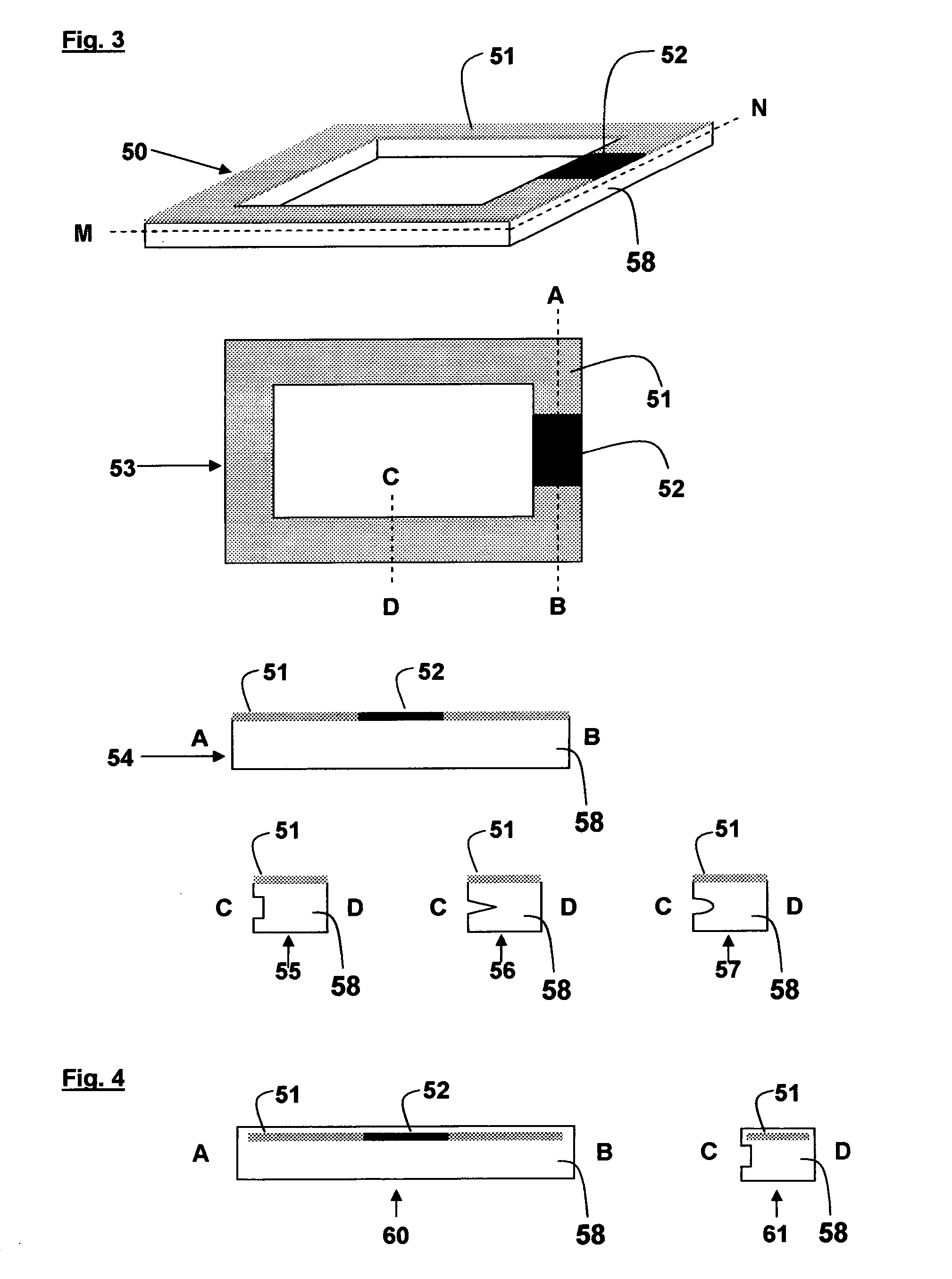 Method to turn biological tissue sample cassettes into traceable devices, using a system with inlays tagged with radio frequency indentification (RFID) chips
