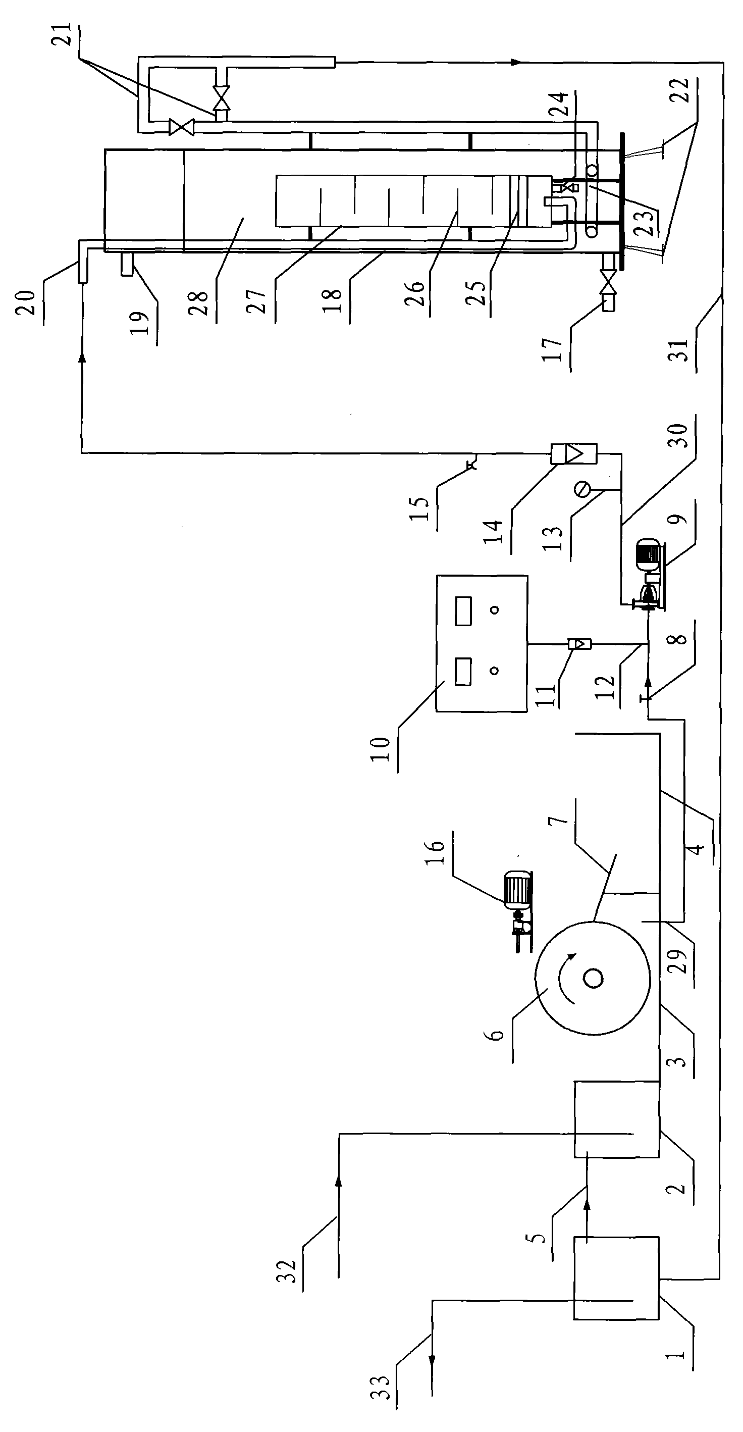On-line purification equipment for metal machining fluid and purification method thereof