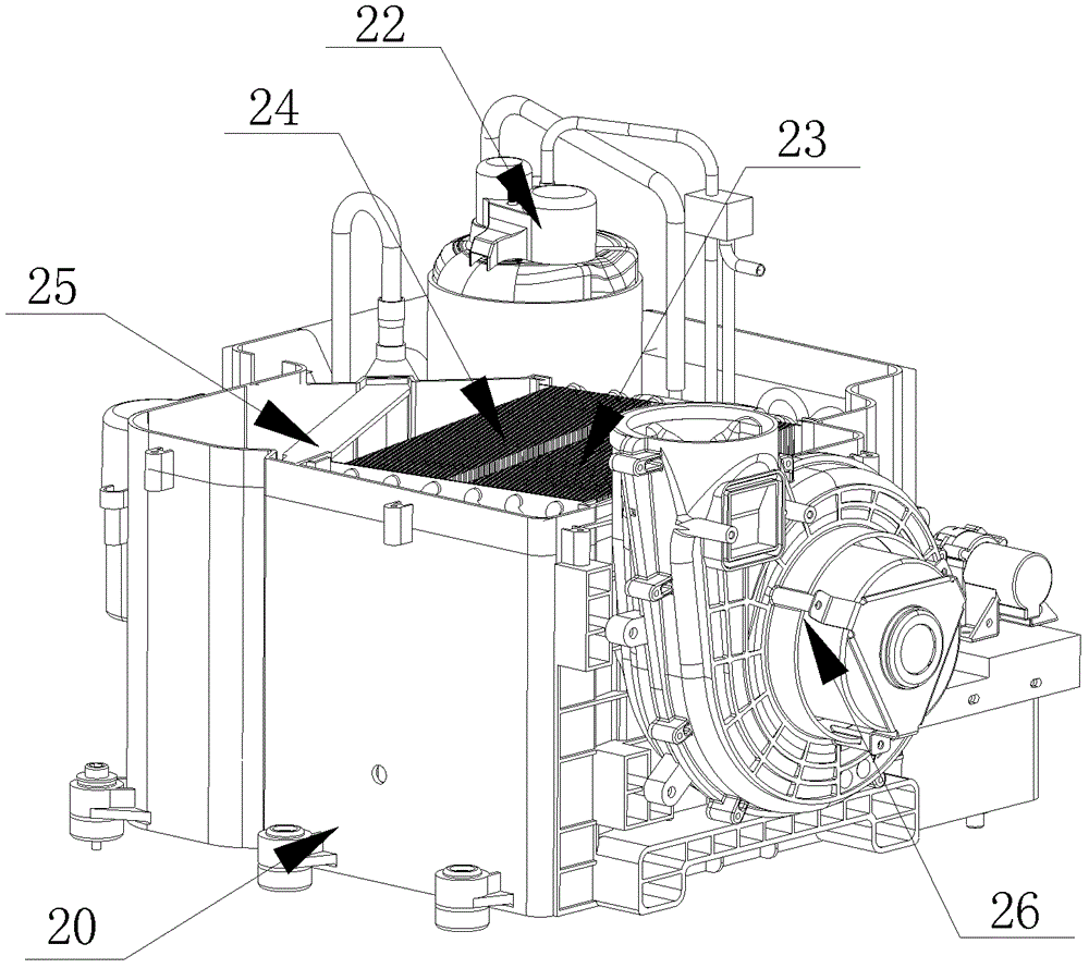 Washing and drying integrated machine with heat pump load adjustment function and drying control method thereof