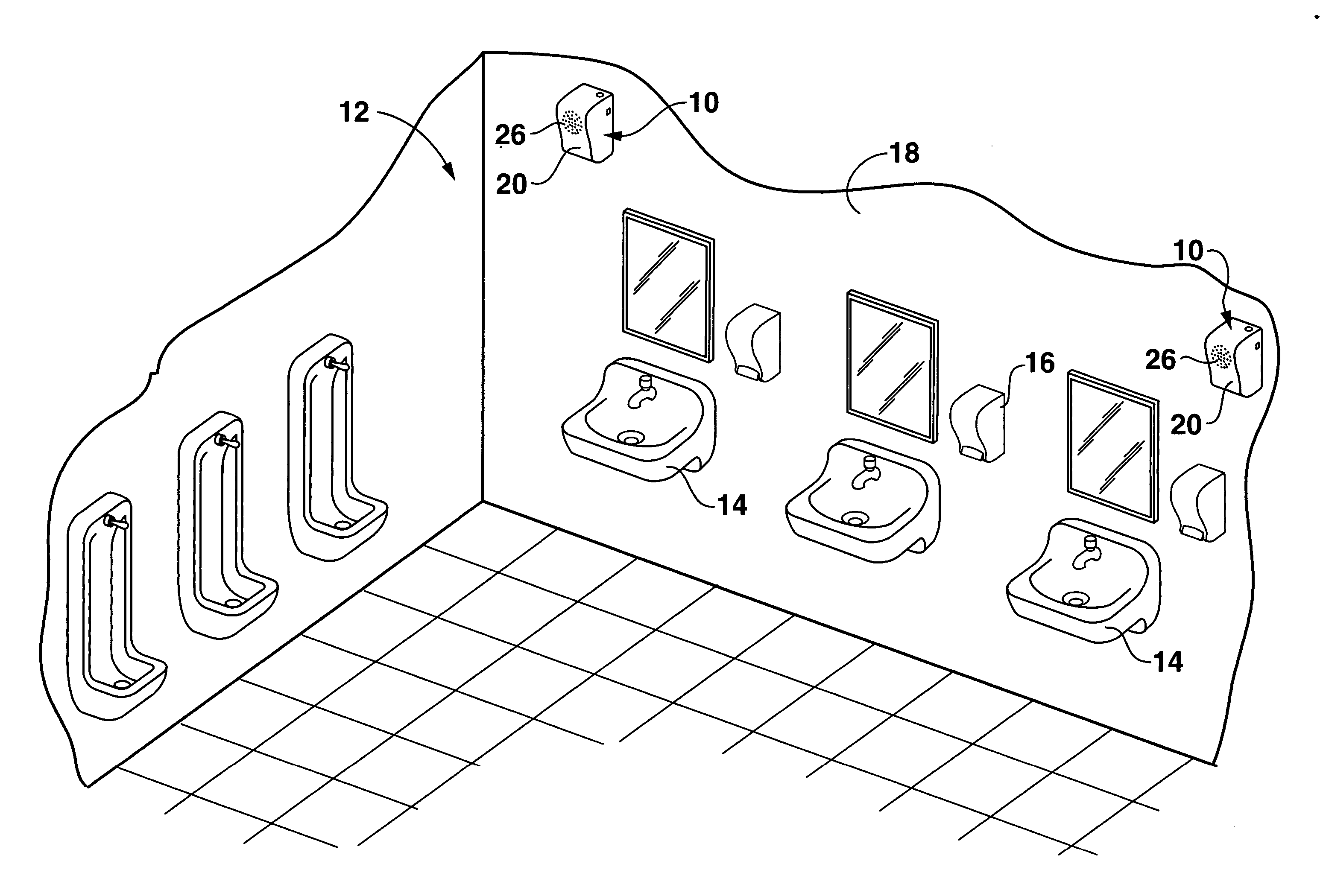 Device for encouraging hand wash compliance
