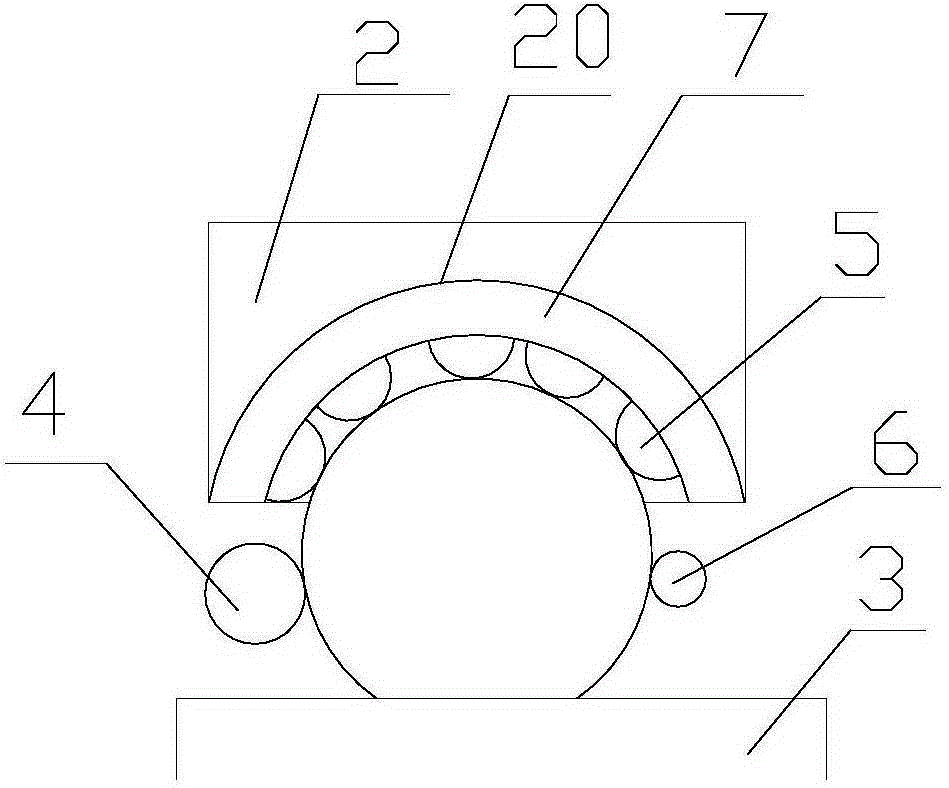 Wear-resisting ball surface treating device