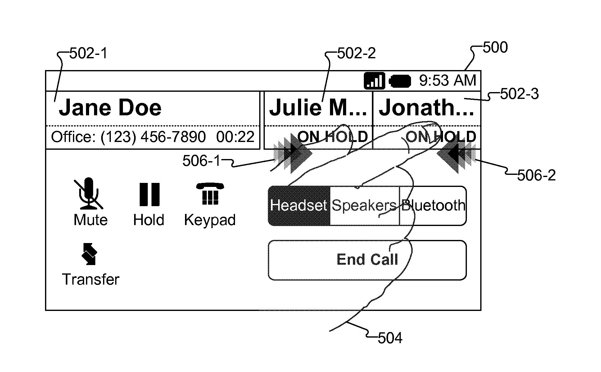 User interfaces for facilitating merging and splitting of communication sessions