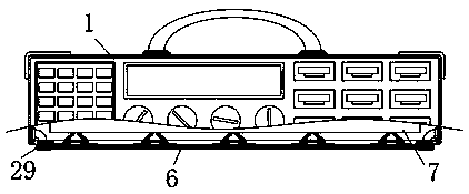 Electric power communication integrated management device