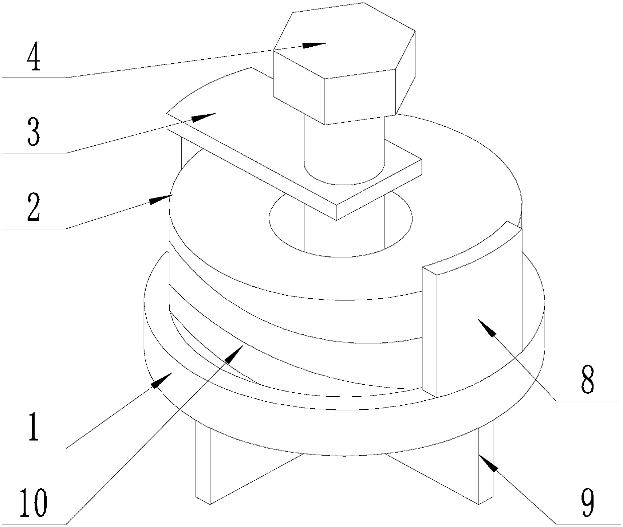 Method for preventing wire coil from being loosened