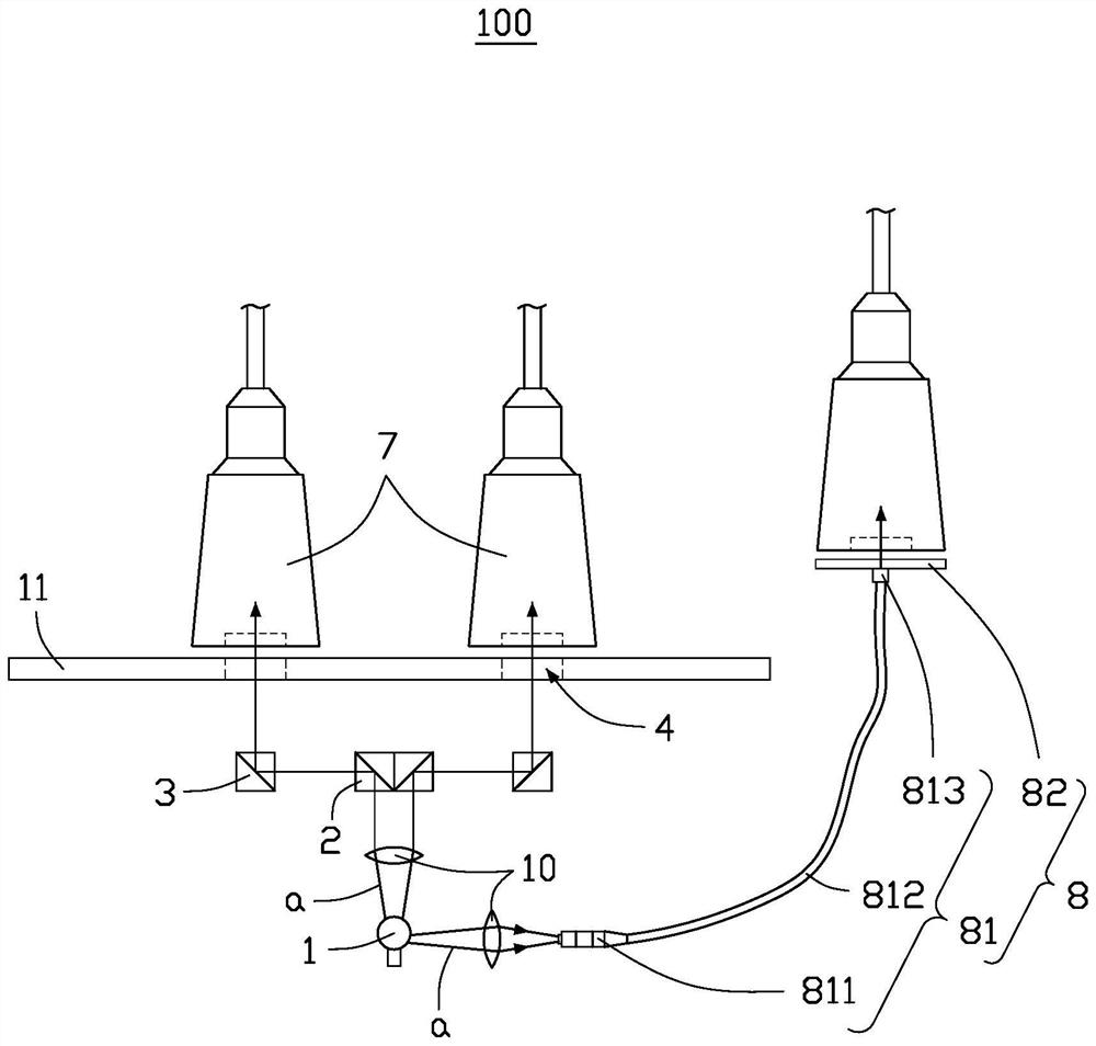 Optical density testing system and optical density tester