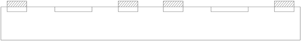 Packaging structure and method of metal wafer level groove buried hole type surface acoustic filter chip