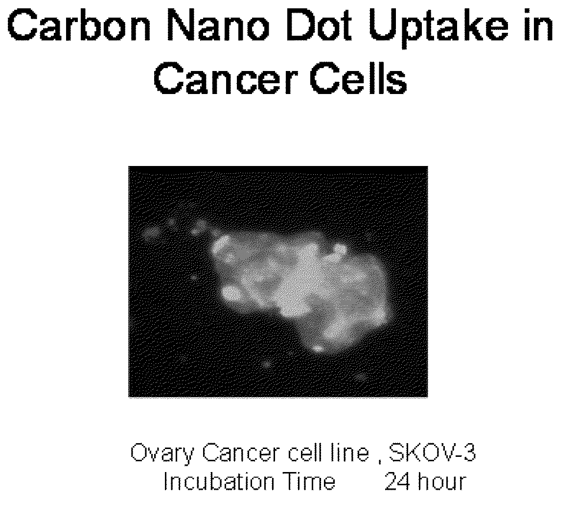 Water soluble fluorescent quantum carbon dots