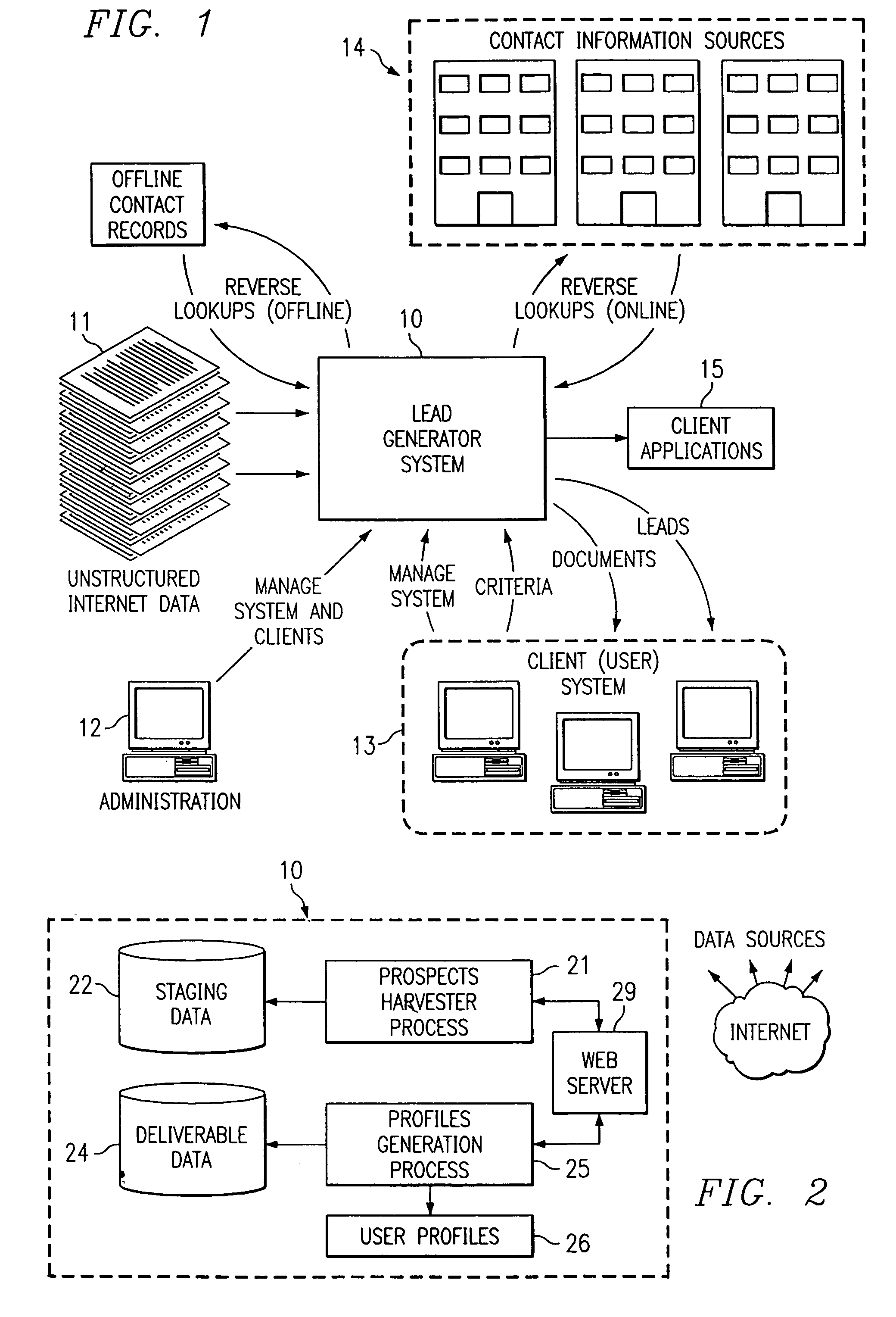 Text mining system for web-based business intelligence