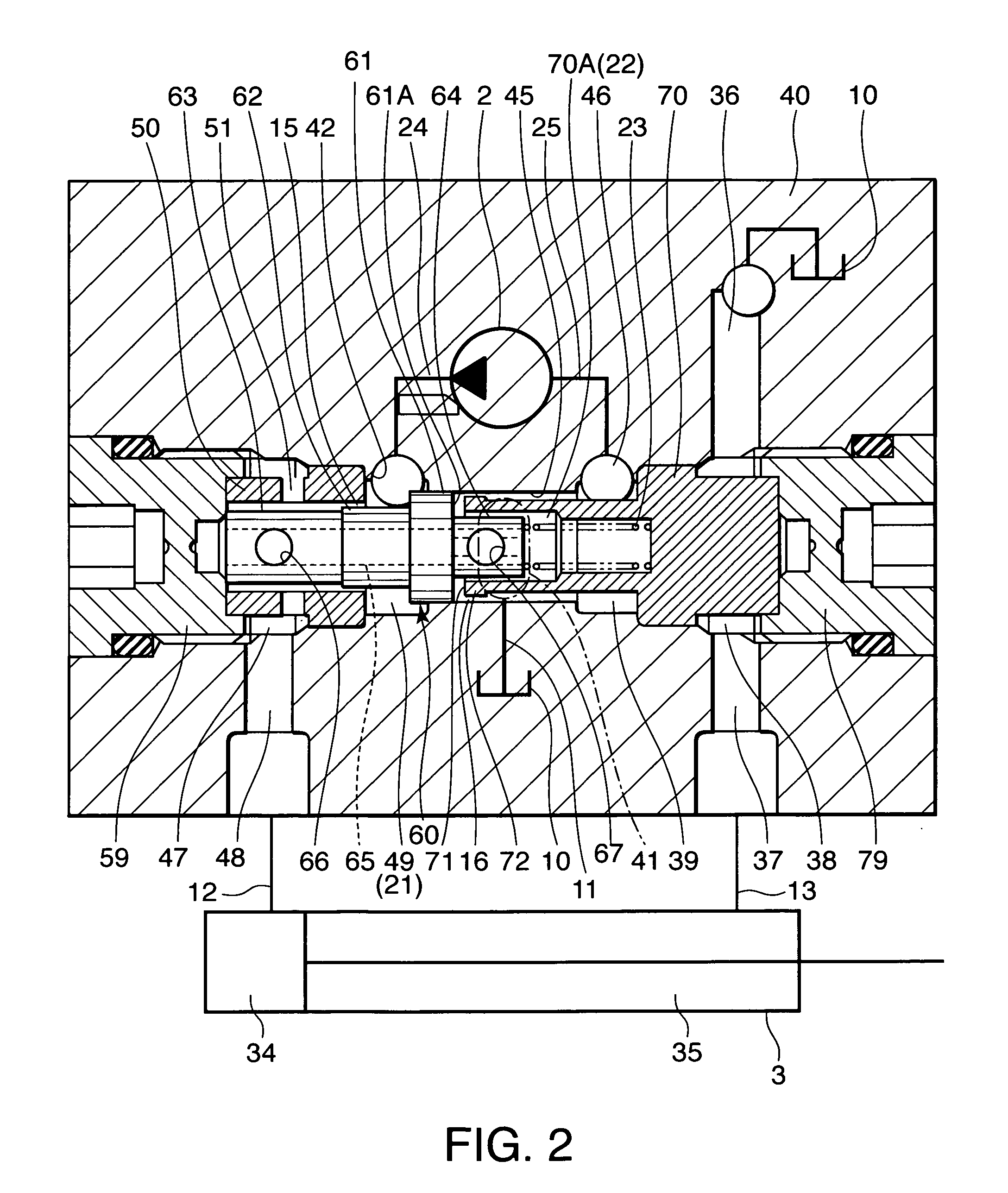 Fluid-pressure actuator unit