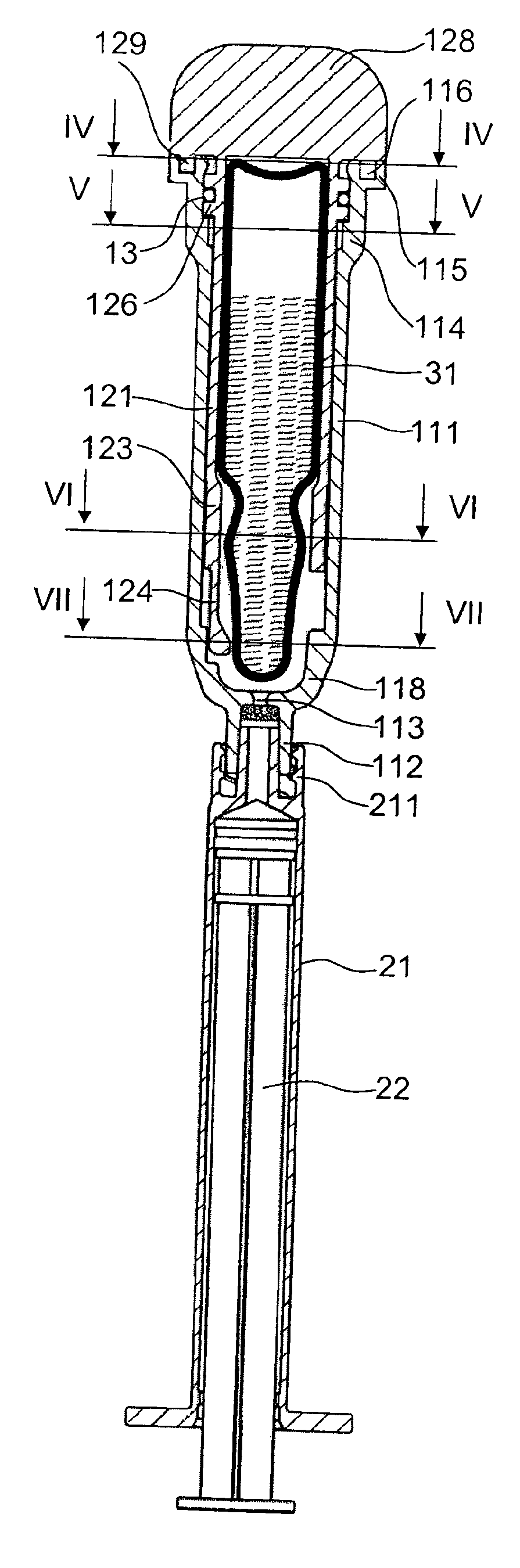 Device for opening an ampoule