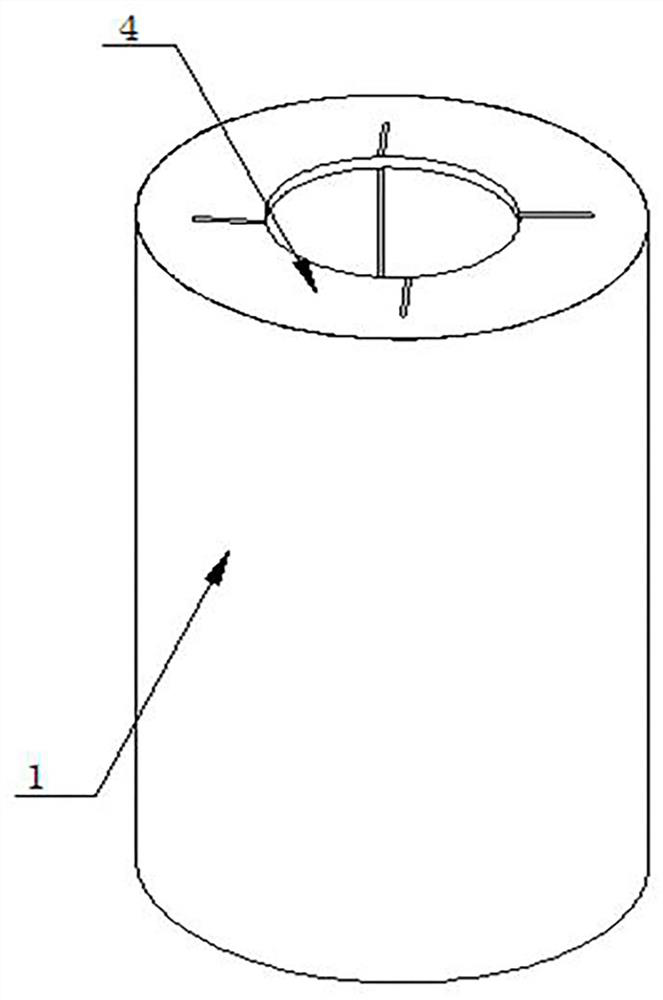 Turbulence fire extinguishing partition experiment device