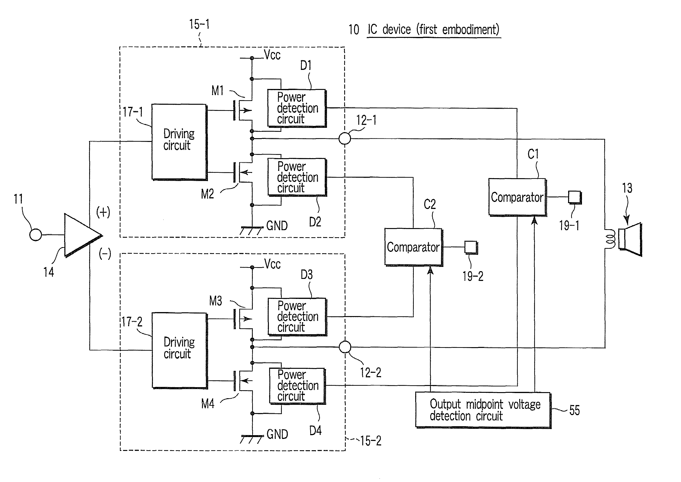 Power amplification device