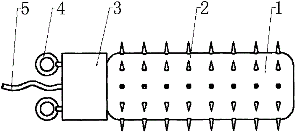 Oil well downhole rope fishing device