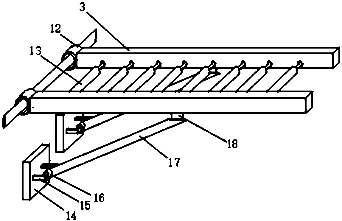 Blanking machine for stainless steel plate machining