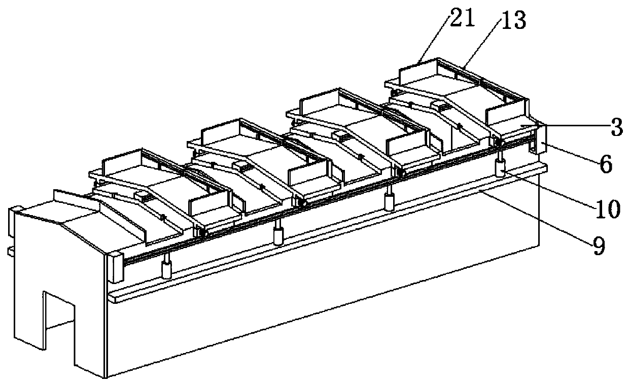 Factory building for industrial production of large components