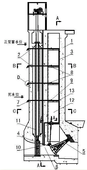 Method and device for water filling and pressure balance of extra-high-head gate