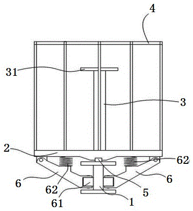 Brake structure for large-sized oil tanker deck trolley