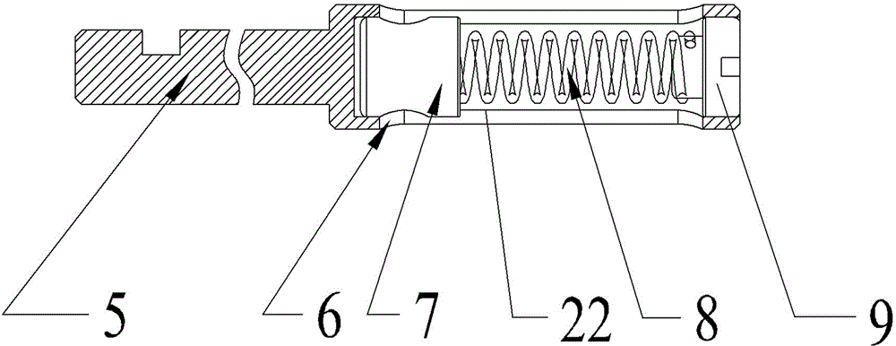 Actuating mechanism for electron speed regulator