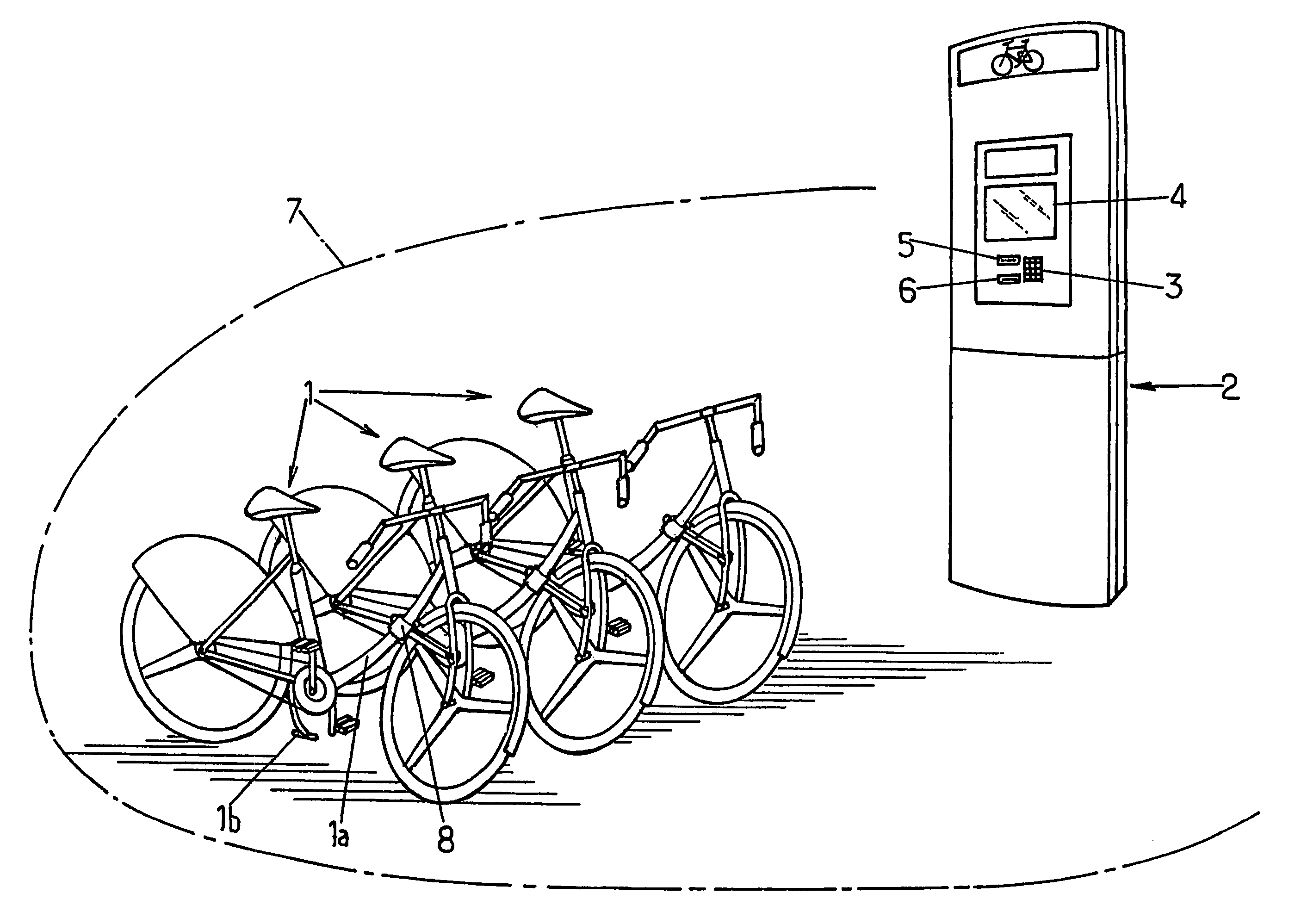 Automatic cycle storage system