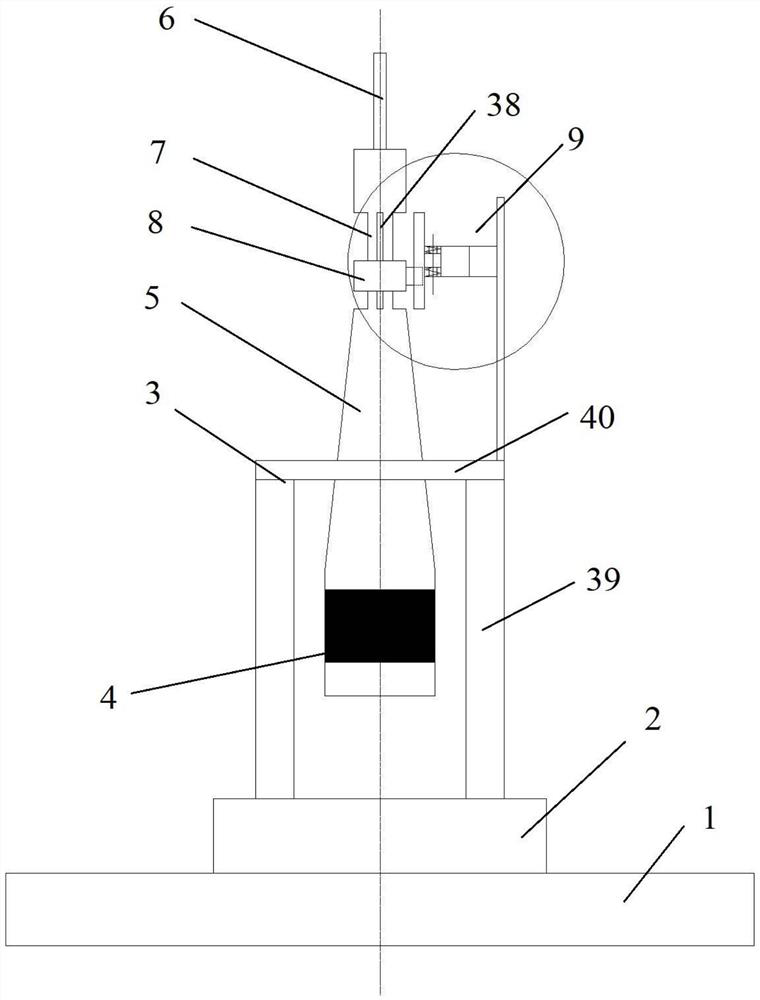 A mass block for ultrasonic machining of CNC machine tools