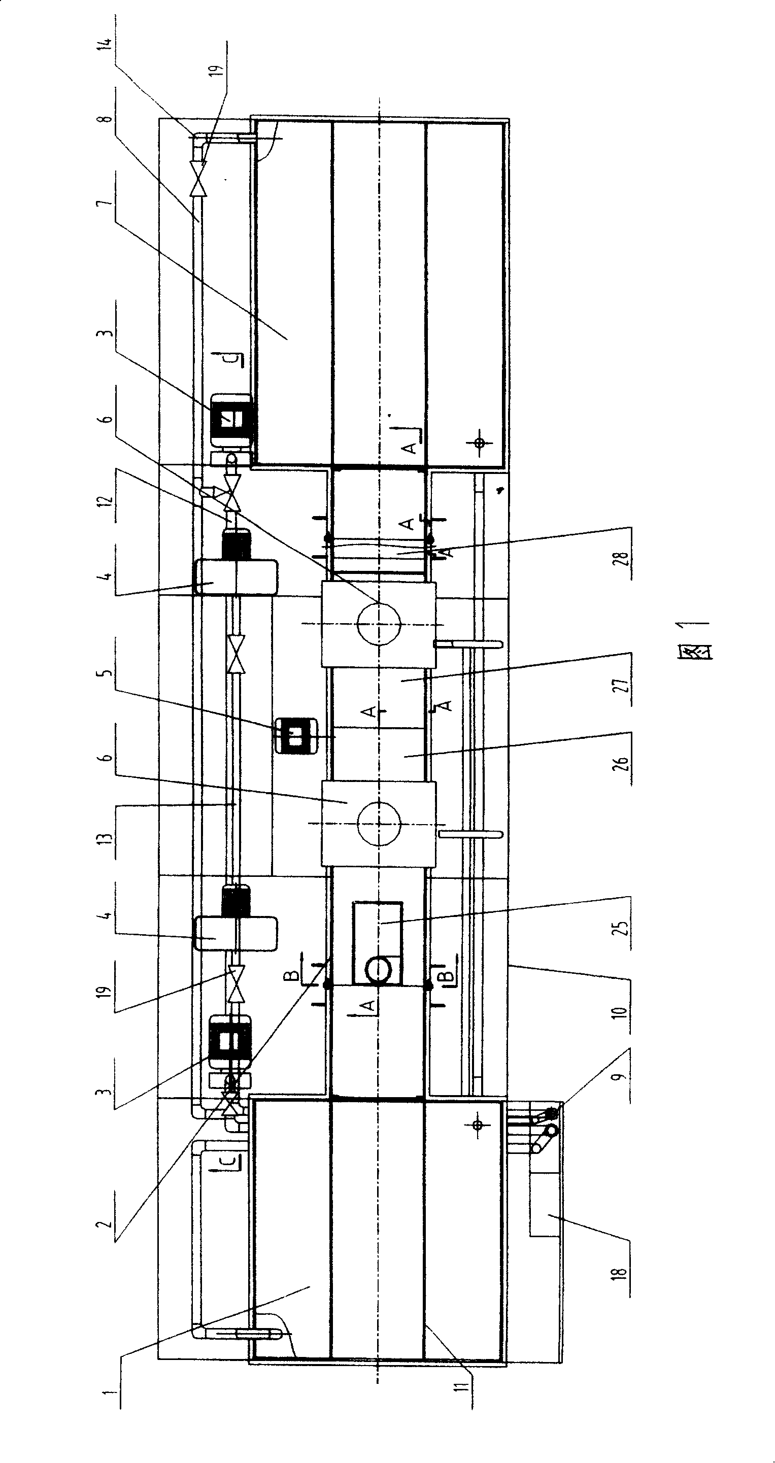 Multifunctional sewage treatment simulant experiment device