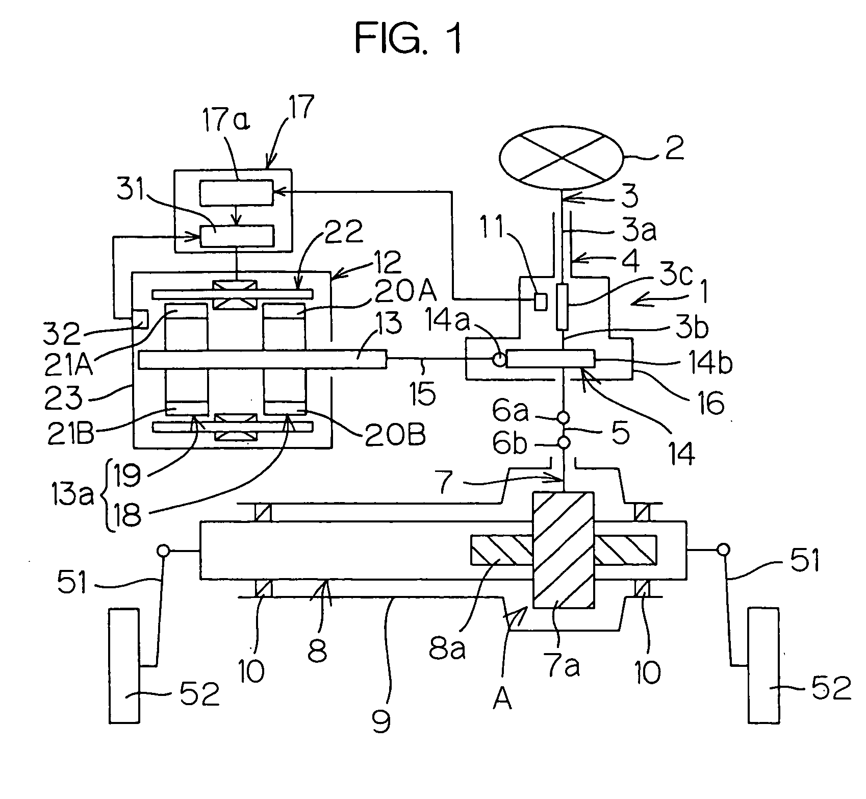 Steering device for vehicle