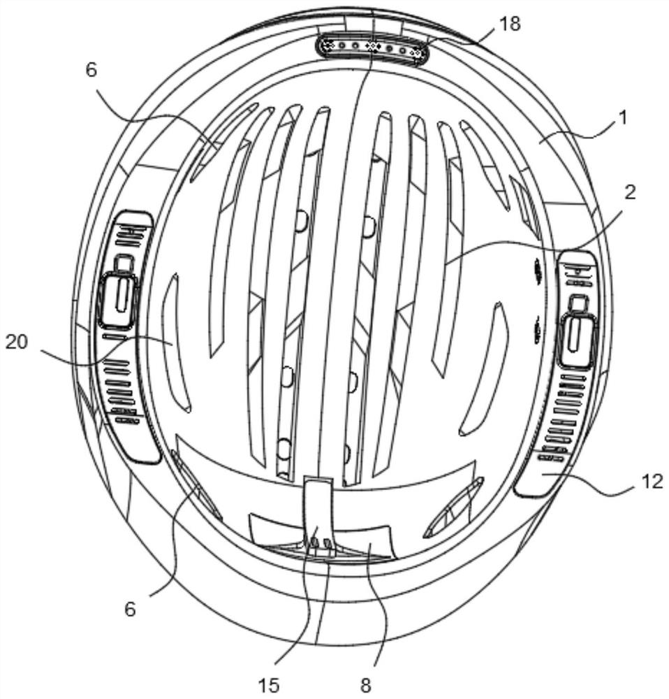 Multifunctional riding helmet with intelligent protection system