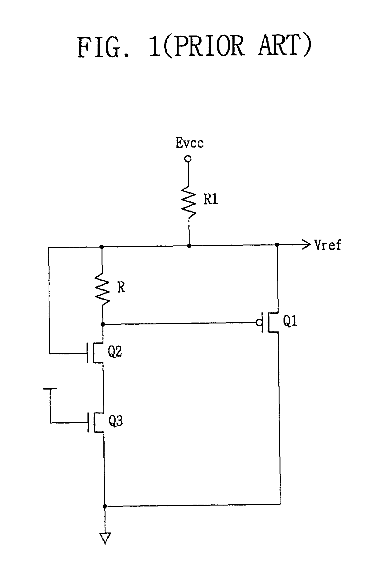 Reference voltage generating circuit using active resistance device