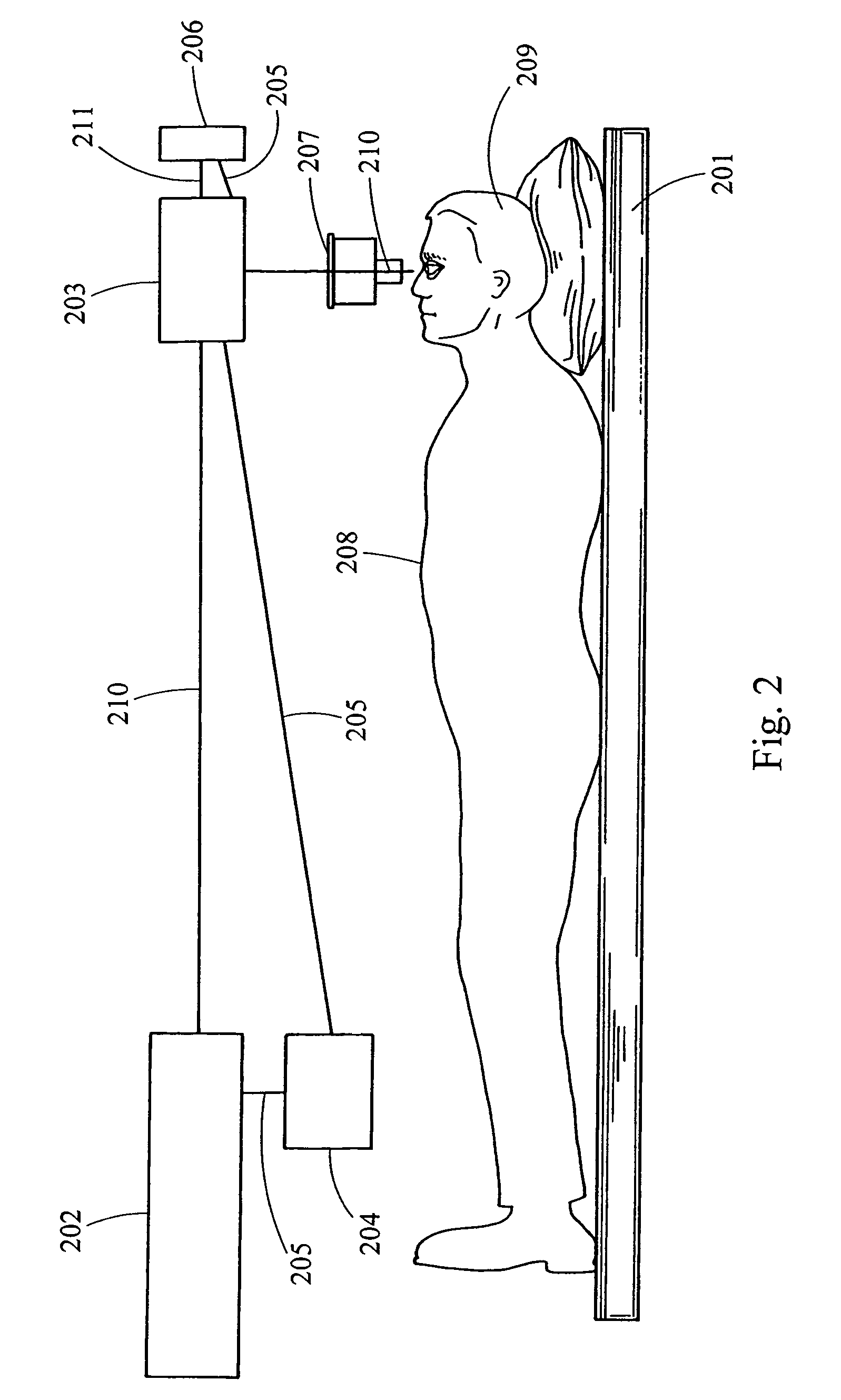 System and apparatus for treating the lens of an eye