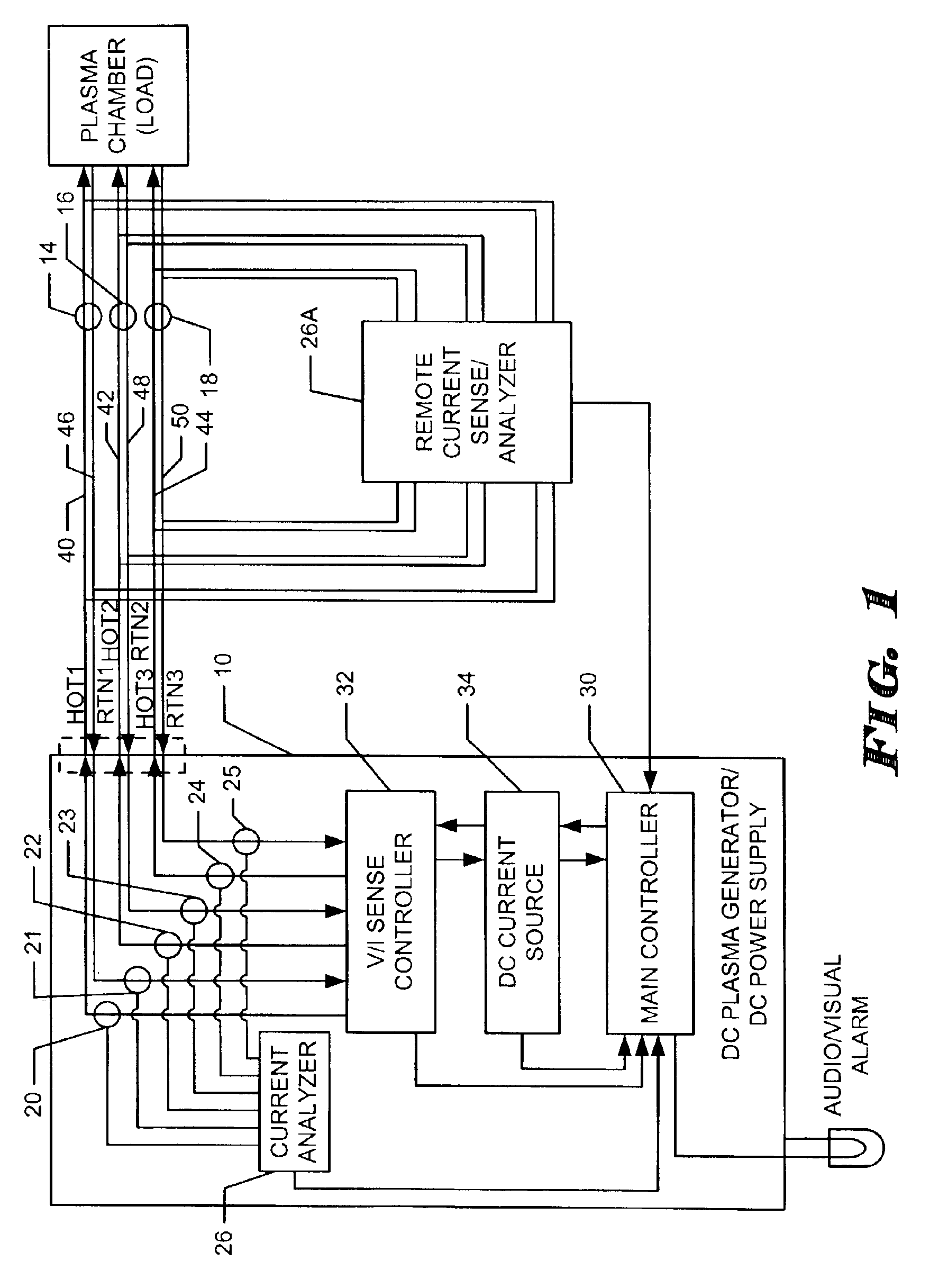 Method and apparatus for detecting conditions in paralleled DC power cables