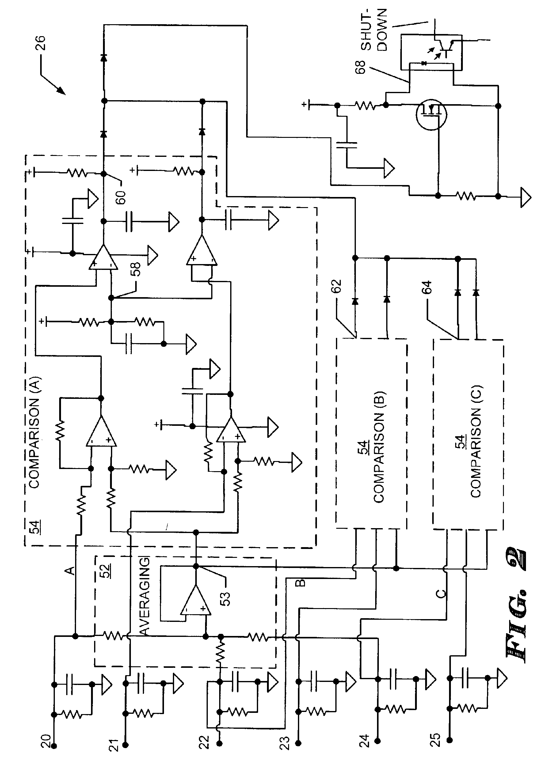 Method and apparatus for detecting conditions in paralleled DC power cables