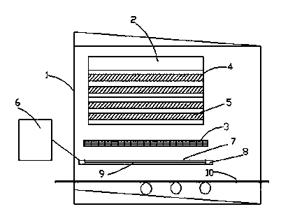 Electrostatic flocking process and device