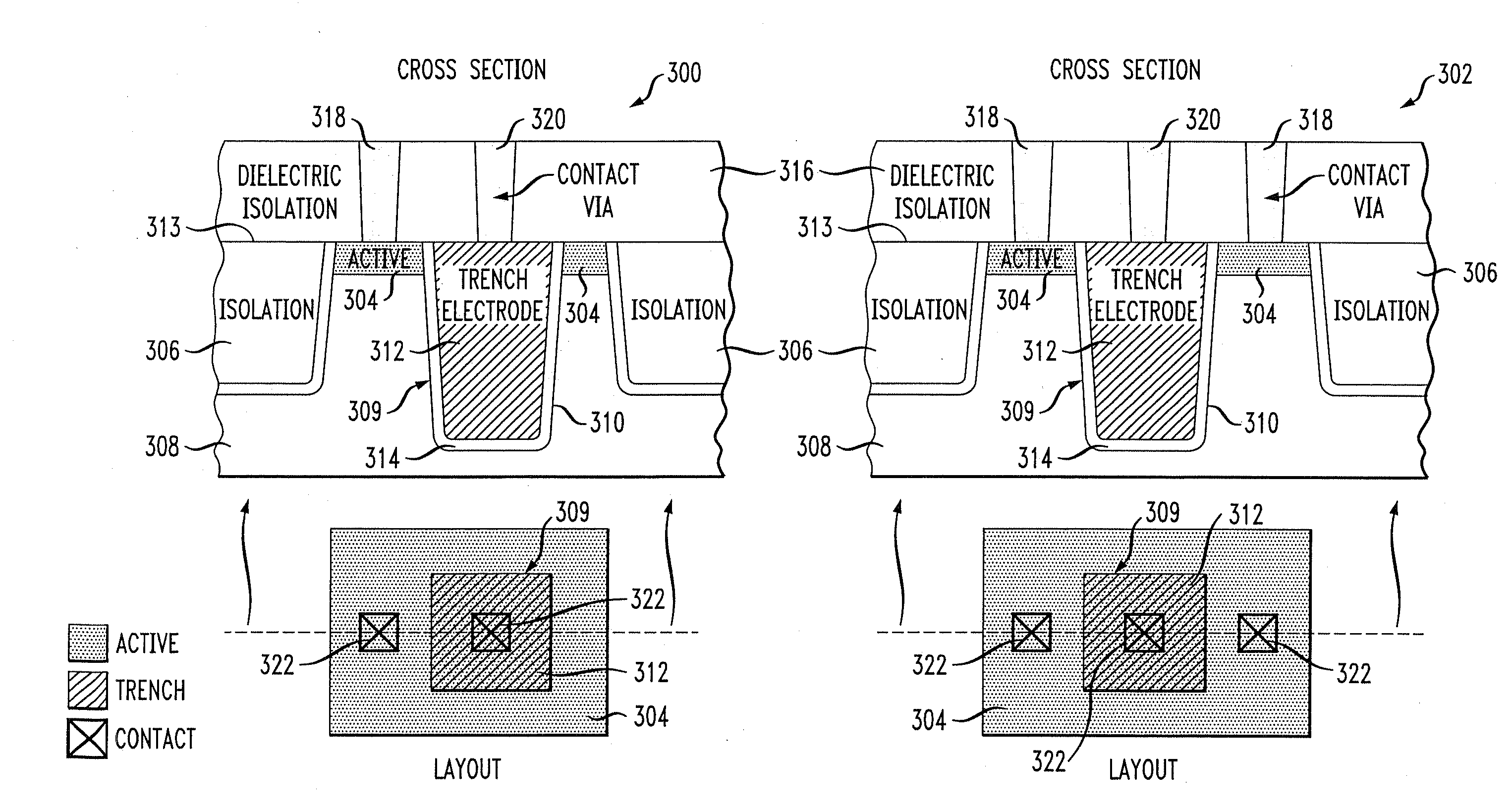 Area-Efficient Gated Diode Structure and Method of Forming Same