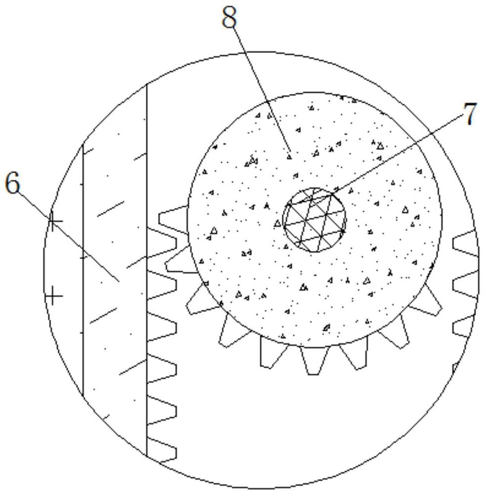 Pressing device for extracting juice from folium artemisiae argyi