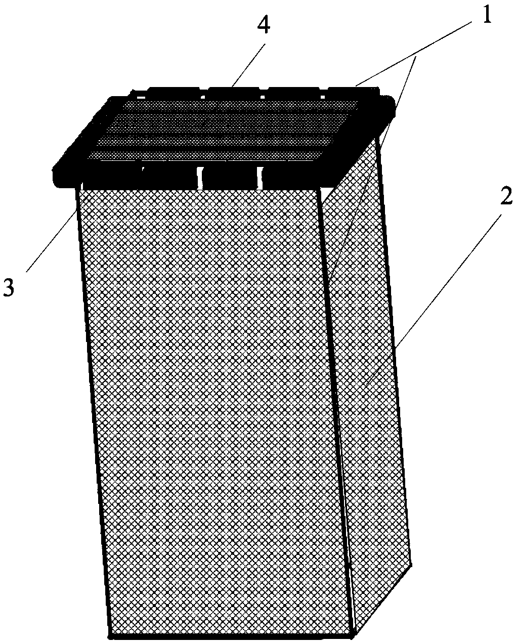 Patinopecten yessoensis spat breeding device and method