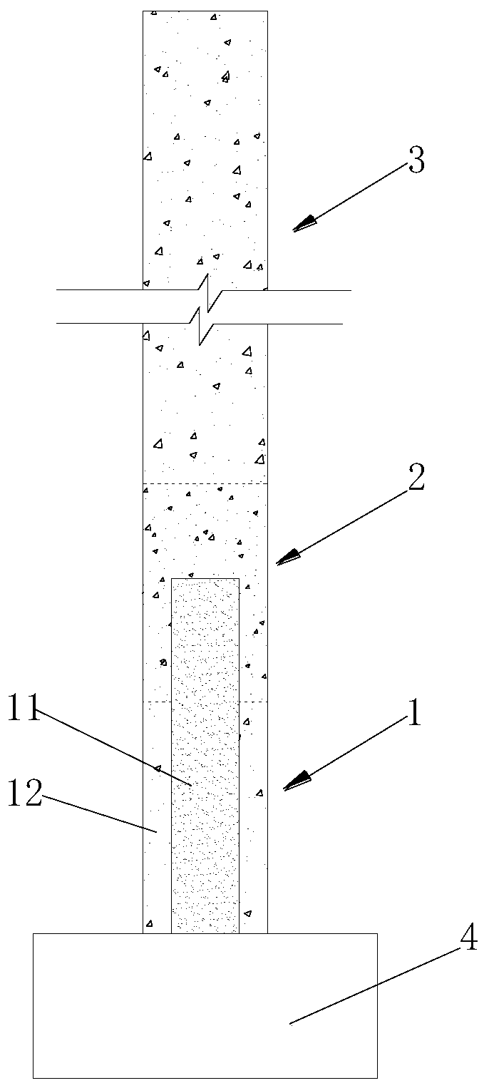 An earthquake-resistant girder bridge pier