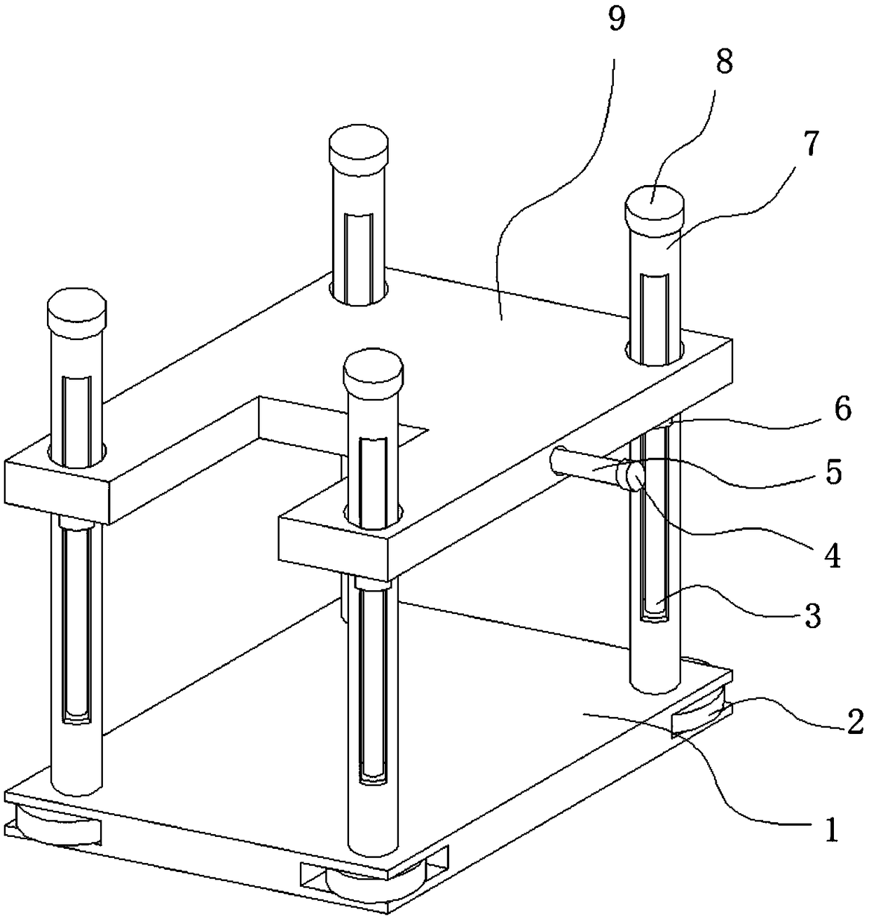 A punching machine for automotive plastic trim