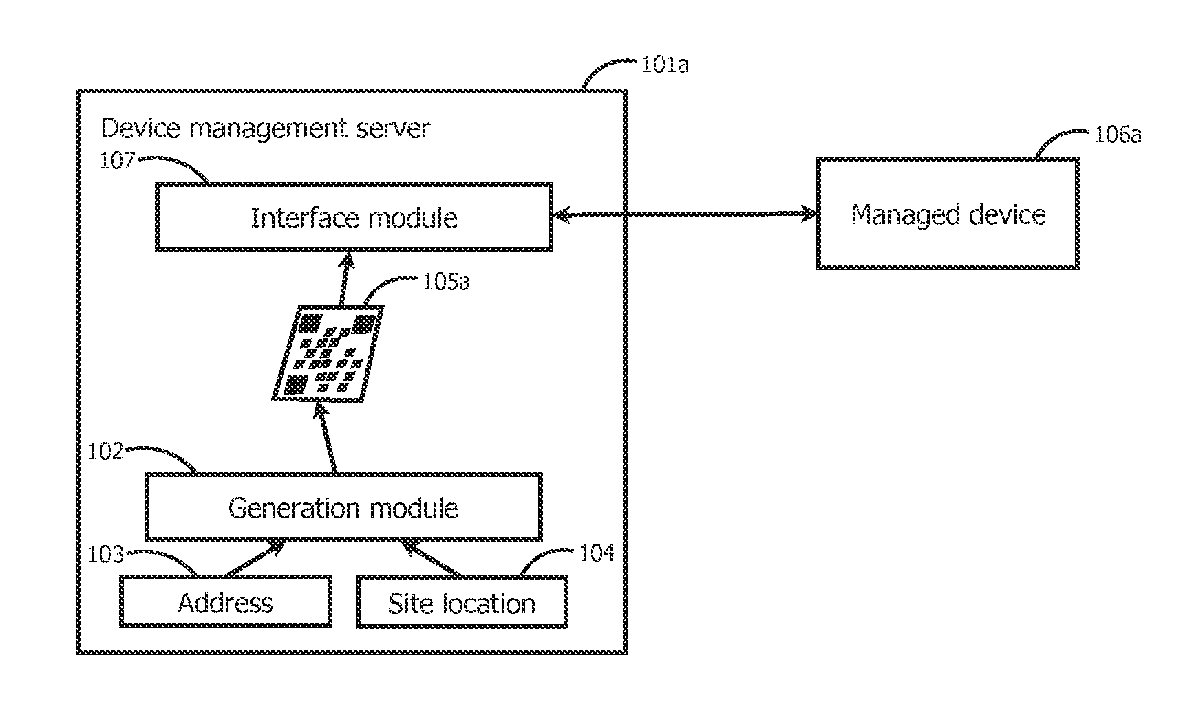 Systems and methods for configuring a managed device using an image