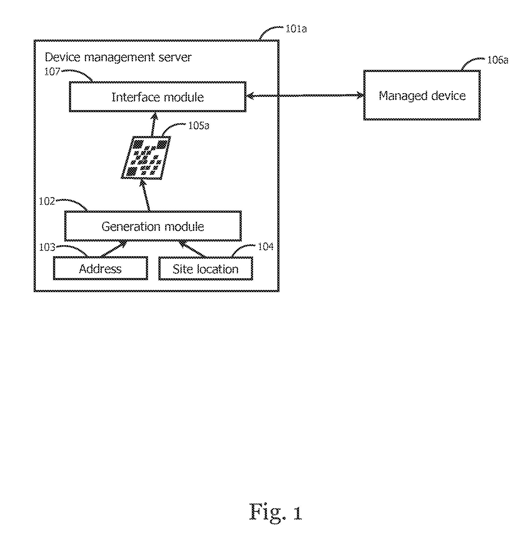 Systems and methods for configuring a managed device using an image